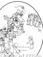 Activity, Vintage Cover "A Ton of Mon", By R' Shmuel Kunda, Color in - A Maggid's Market Audio-Books