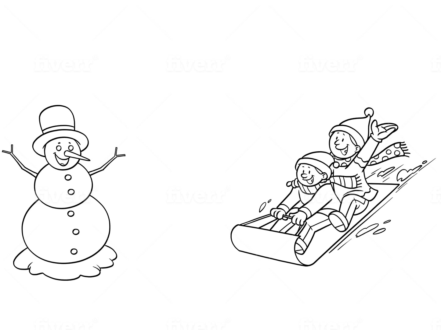 Activity Winter Scene - A Maggid's Market Audio-Books