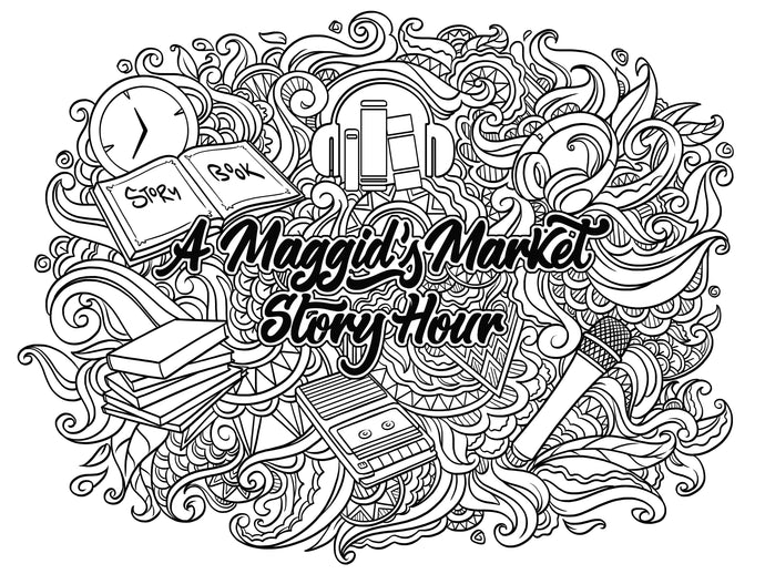 Activity Page - A Maggid's Market Audio-Books