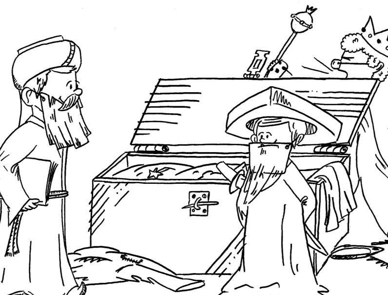 Activity Page Purim Dress up - A Maggid's Market Audio-Books